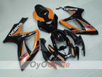 Injection Fairing kit for 06-07 GSX R750 - Orange, Black - Factory Style #OYO87905344