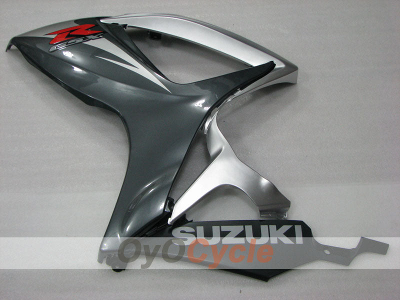 Injection Fairing kit for 06-07 GSX R600 - Black, Silver - Factory Style #OYO87905312