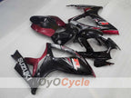 Injection Fairing kit for 06-07 GSX R600 - Black, Fuchsia - Factory Style #OYO87905314