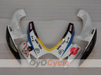 Injection Fairing kit for 06-07 GSX R750 - Blue, White - MOTUL #OYO87905352