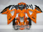 Injection Fairing kit for 08-10 GSX R750 - Orange, Black - MOTUL #OYO87905419