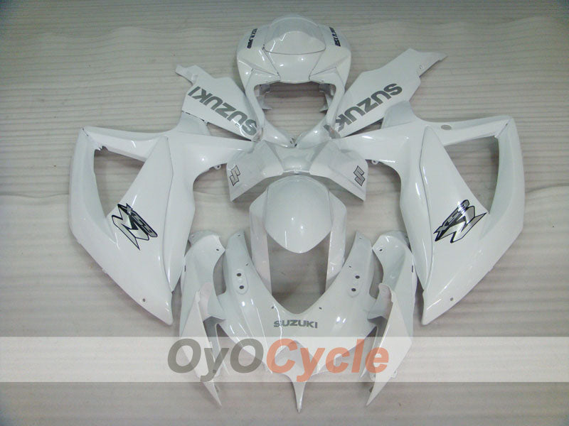 Injection Fairing kit for 08-10 GSX R750 - White - Factory Style #OYO87905420