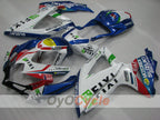 Injection Fairing kit for 08-10 GSX R750 - Blue, White - FIXI #OYO87905422