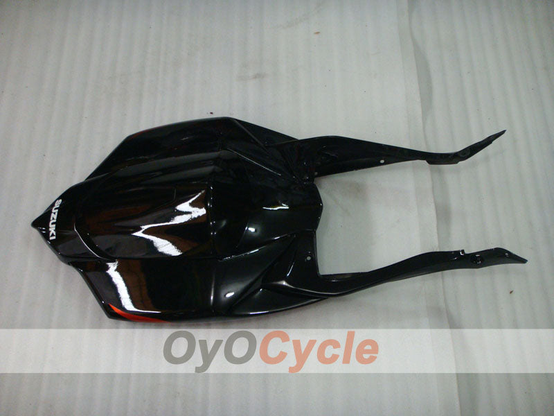 Injection Fairing kit for 08-10 GSX R600 - Black - Flame #OYO87905385