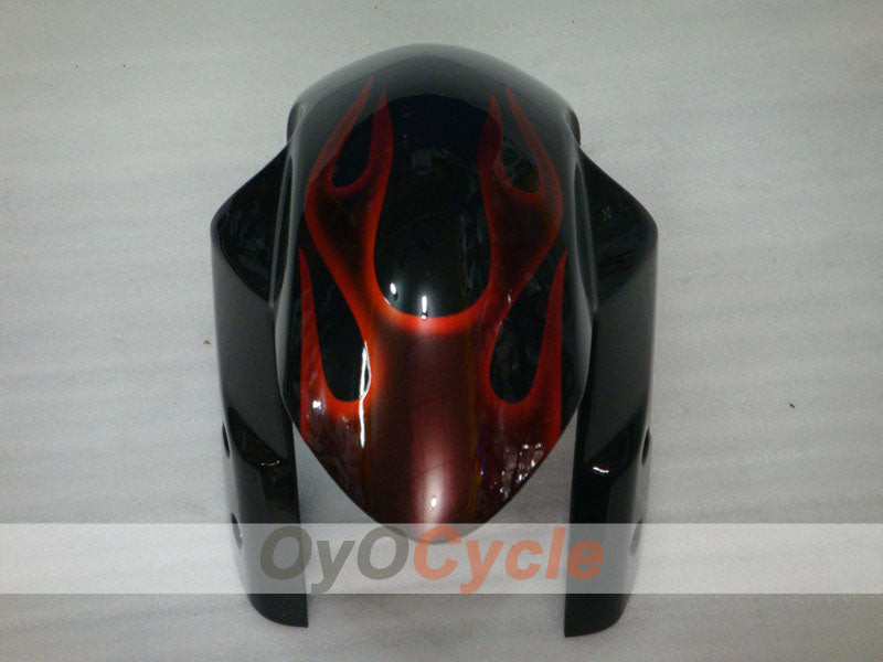 Injection Fairing kit for 08-10 GSX R600 - Black - Flame #OYO87905385