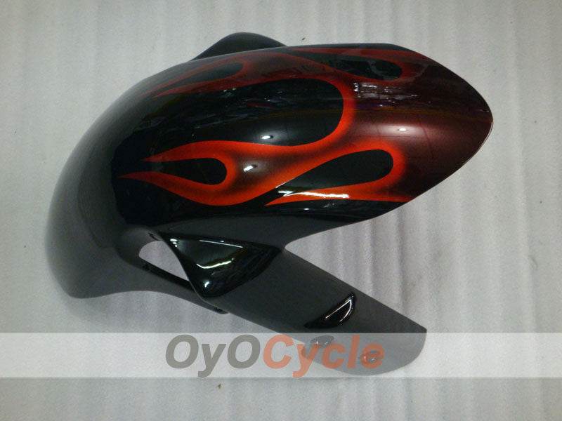 Injection Fairing kit for 08-10 GSX R600 - Black - Flame #OYO87905385