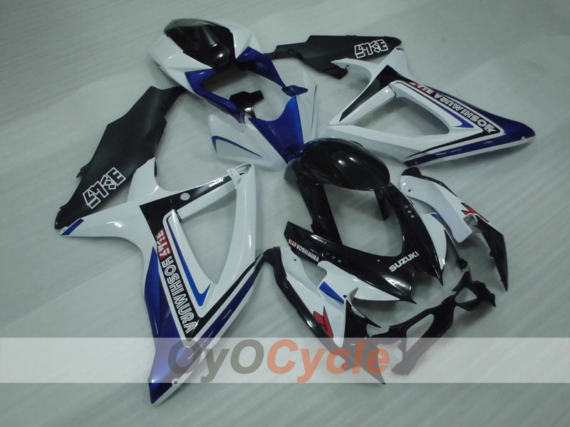 Injection Fairing kit for 08-10 GSX R600 - Blue, Black - YOSHIMURA #OYO87905387