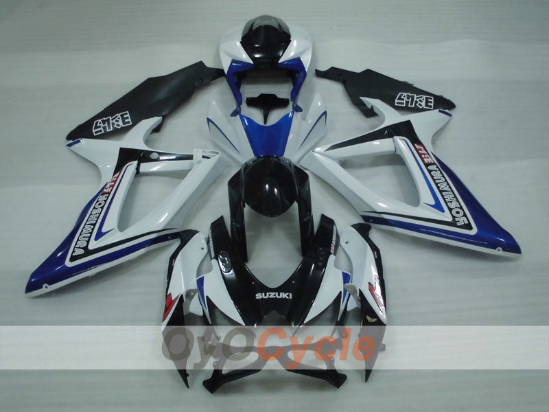 Injection Fairing kit for 08-10 GSX R600 - Blue, Black - YOSHIMURA #OYO87905387