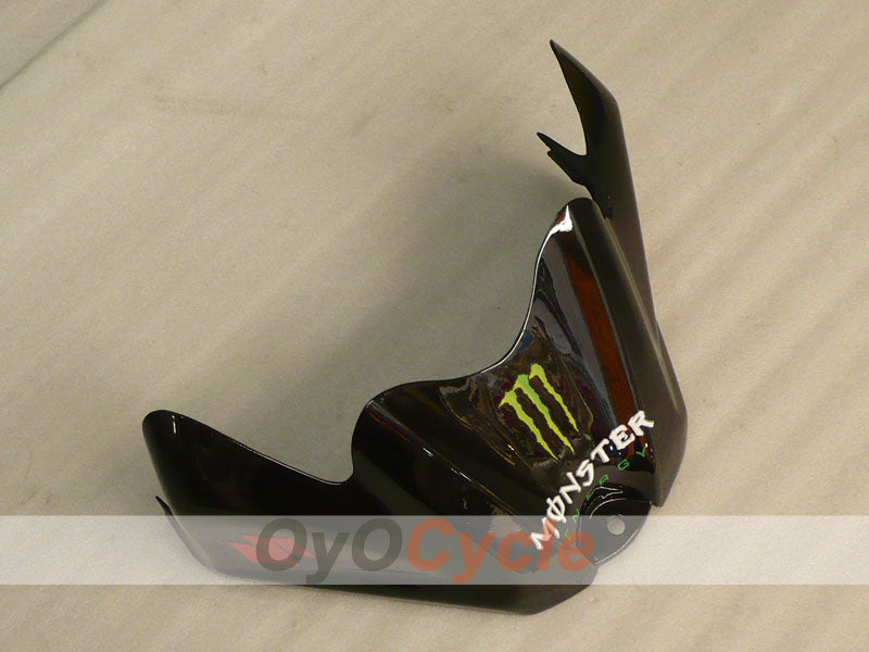 Injection Fairing kit for 08-10 GSX R600 - White, Black - Monster #OYO87905388