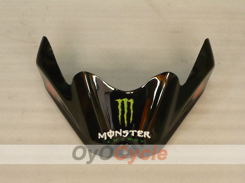 Injection Fairing kit for 08-10 GSX R600 - White, Black - Monster #OYO87905388