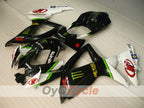 Injection Fairing kit for 08-10 GSX R750 - White, Black - Monster #OYO87905431