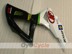Injection Fairing kit for 08-10 GSX R750 - White, Black - Monster #OYO87905431