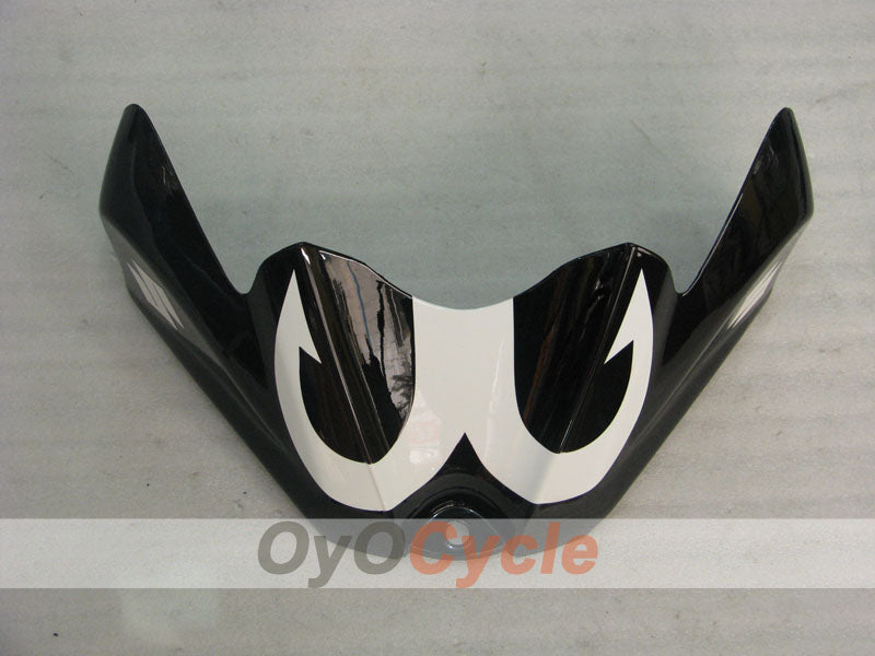 Injection Fairing kit for 08-10 GSX R600 - White, Black - Beacon #OYO87905389