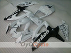 Injection Fairing kit for 08-10 GSX R750 - White, Black - Jordan #OYO87905433