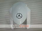 Injection Fairing kit for 08-10 GSX R600 - White, Black - Jordan #OYO87905390