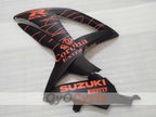 Injection Fairing kit for 08-10 GSX R750 - Orange, Black, Matte - Corona #OYO87905434