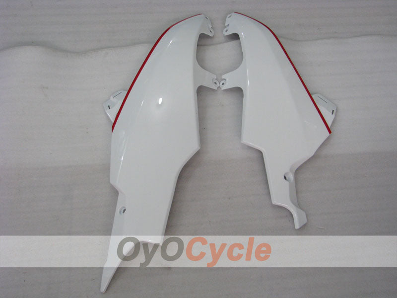 Injection Fairing kit for 08-10 GSX R750 - White, Black - YOSHIMURA #OYO87905435