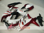 Injection Fairing kit for 08-10 GSX R750 - Red Wine Color, White - Factory Style #OYO87905437
