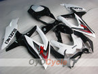 Injection Fairing kit for 08-10 GSX R750 - White, Black - Factory Style #OYO87905438