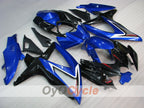 Injection Fairing kit for 08-10 GSX R750 - Blue, Black - Factory Style #OYO87905439