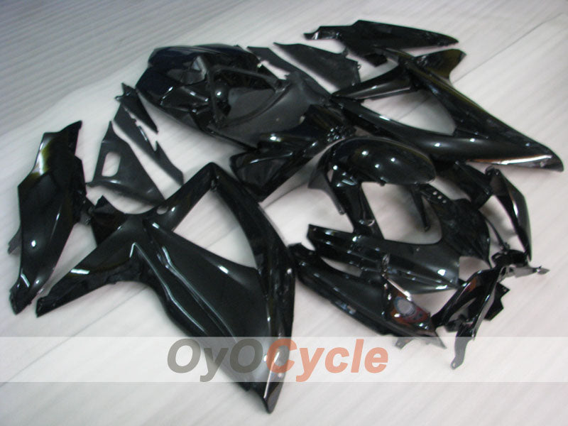 Injection Fairing kit for 08-10 GSX R750 - Black - No sticker / decal, Factory Style #OYO87905442