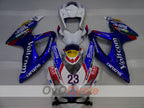 Injection Fairing kit for 08-10 GSX R750 - Blue, White - Voltcom #OYO87905443