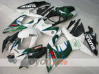 Injection Fairing kit for 08-10 GSX R750 - Green, White - Corona #OYO87905445