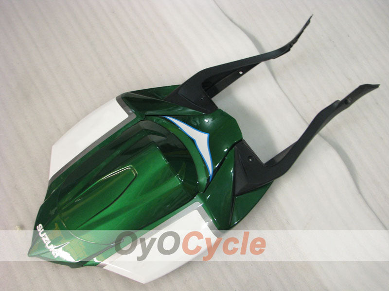 Injection Fairing kit for 08-10 GSX R750 - Green, White - Corona #OYO87905445