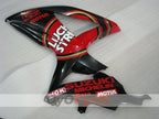 Injection Fairing kit for 08-10 GSX R750 - Red, Black - Lucky Strike #OYO87905446