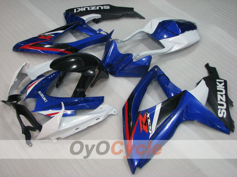 Injection Fairing kit for 08-10 GSX R750 - Blue, White, Black - Factory Style #OYO87905447 Secondary image