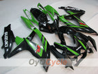 Injection Fairing kit for 08-10 GSX R750 - Green, Black - Factory Style #OYO87905448