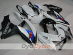 Injection Fairing kit for 08-10 GSX R750 - White, Black - Factory Style #OYO87905450