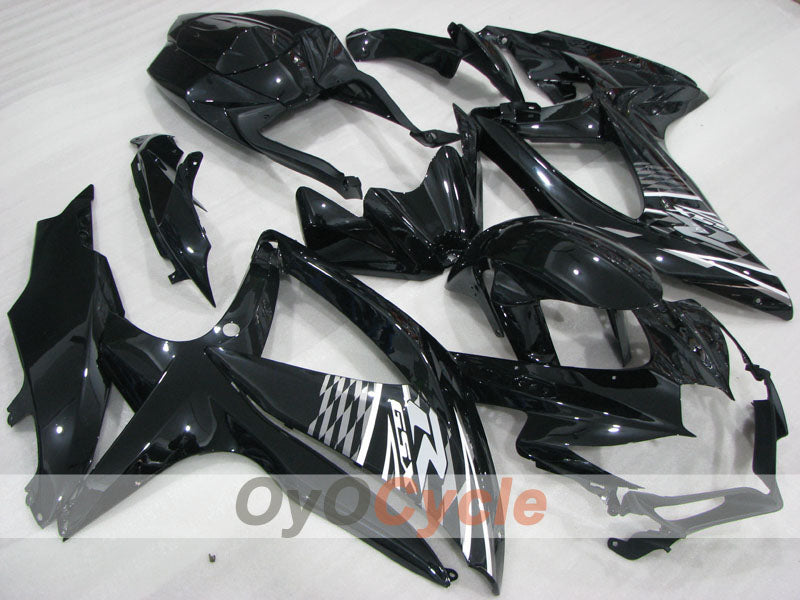 Injection Fairing kit for 08-10 GSX R750 - Black - Factory Style #OYO87905452 Main image