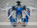 Injection Fairing kit for 08-10 GSX R750 - Blue, White - Factory Style #OYO87905453