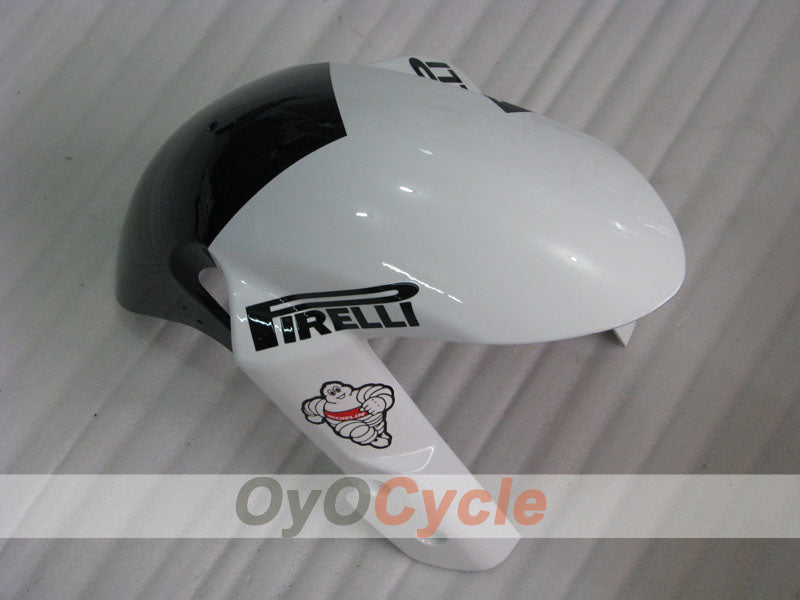 Injection Fairing kit for 08-10 GSX R750 - White, Black - Corona #OYO87905455