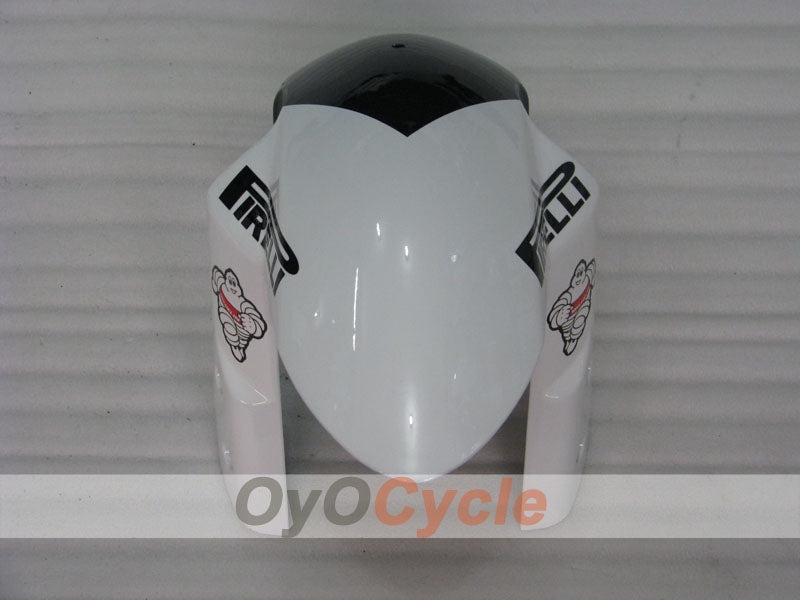 Injection Fairing kit for 08-10 GSX R750 - White, Black - Corona #OYO87905455