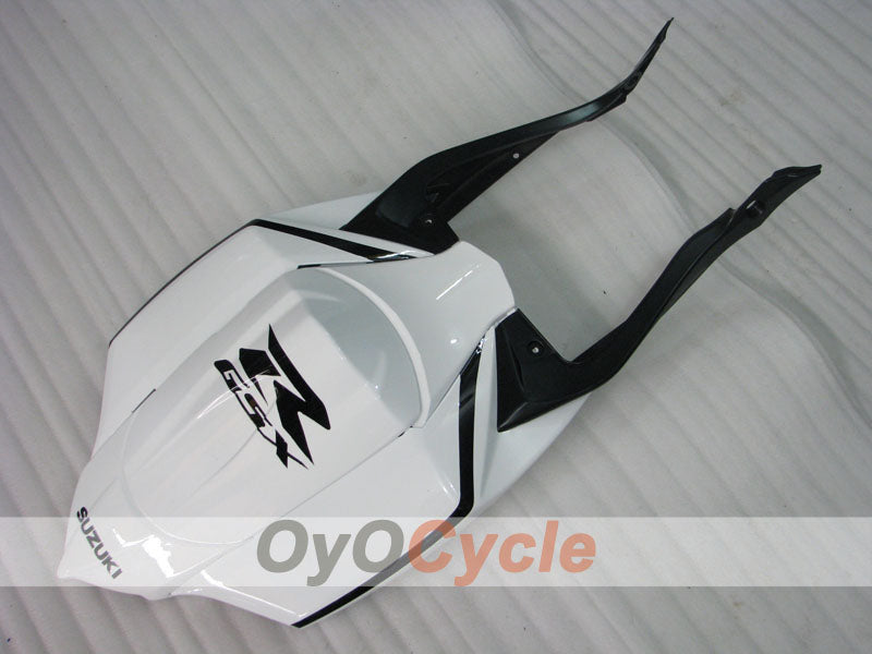 Injection Fairing kit for 08-10 GSX R750 - White, Black - Corona #OYO87905455