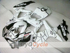 Injection Fairing kit for 08-10 GSX R750 - White, Black - Corona #OYO87905456