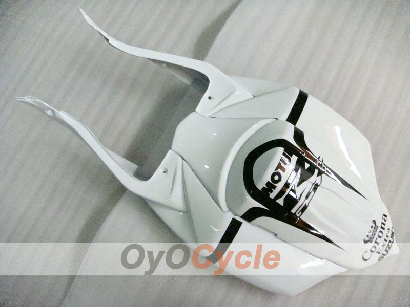 Injection Fairing kit for 08-10 GSX R750 - White, Black - Corona #OYO87905456