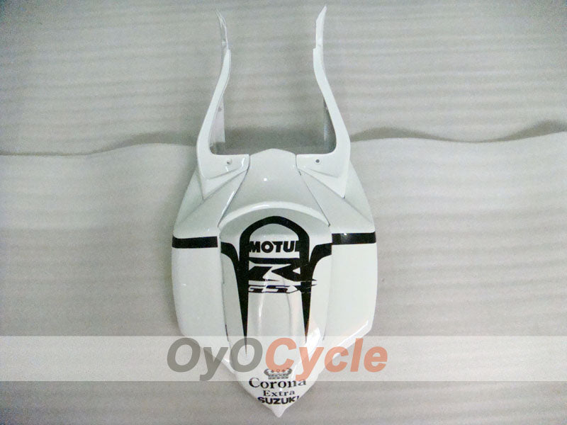 Injection Fairing kit for 08-10 GSX R750 - White, Black - Corona #OYO87905456