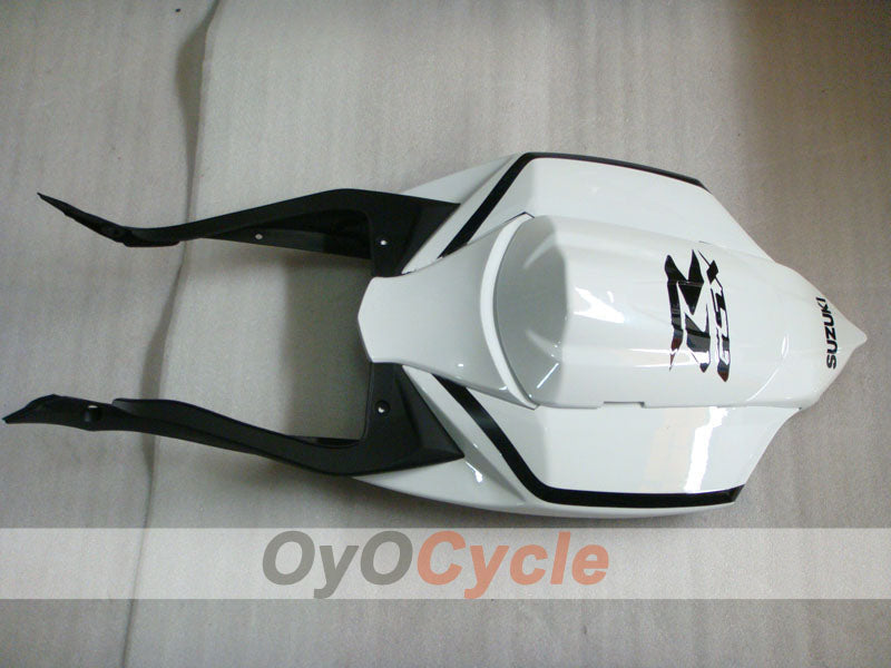Injection Fairing kit for 08-10 GSX R750 - White, Black - Corona #OYO87905457
