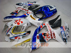 Injection Fairing kit for 08-10 GSX R750 - Blue, White - Dark Dog #OYO87905458