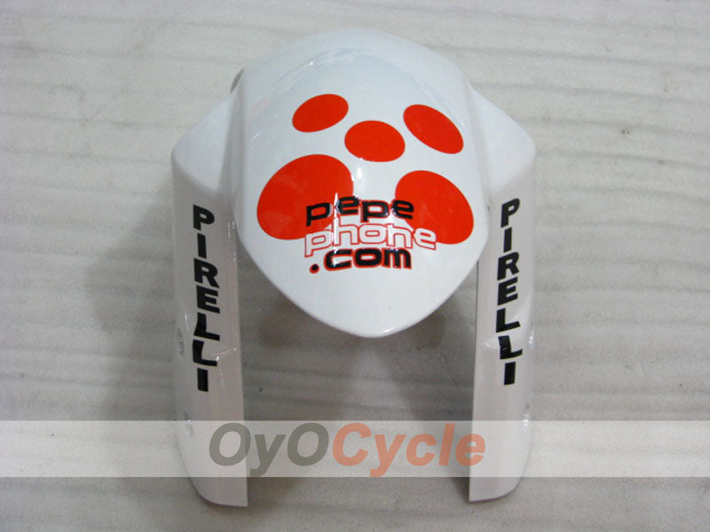 Injection Fairing kit for 08-10 GSX R750 - Blue, White - Dark Dog #OYO87905458