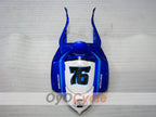 Injection Fairing kit for 08-10 GSX R750 - Blue, White - Dark Dog #OYO87905458