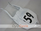 Injection Fairing kit for 08-10 GSX R750 - Blue, White - Jordan #OYO87905459
