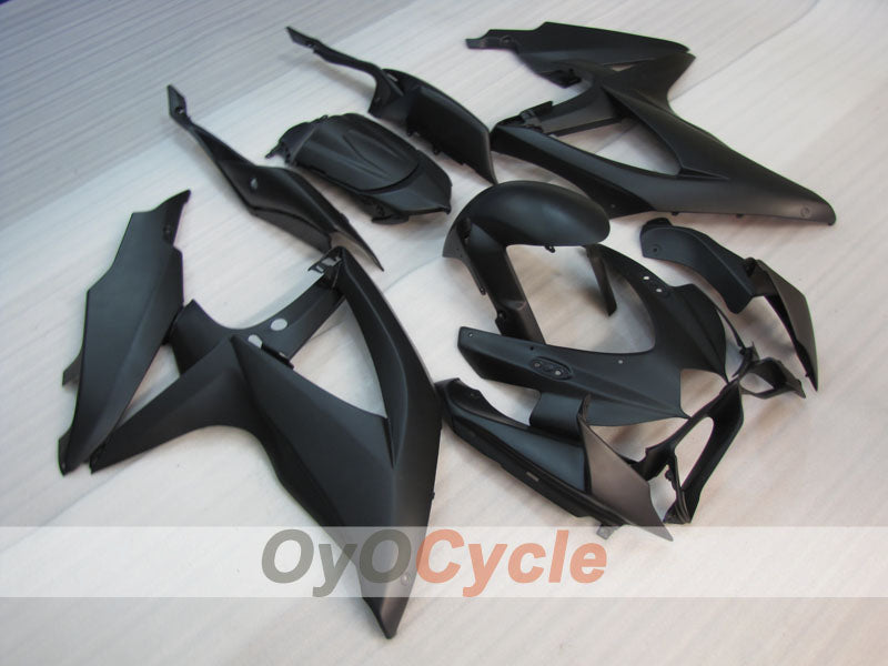 Injection Fairing kit for 08-10 GSX R750 - Black, Matte - No sticker / decal, Factory Style #OYO87905436