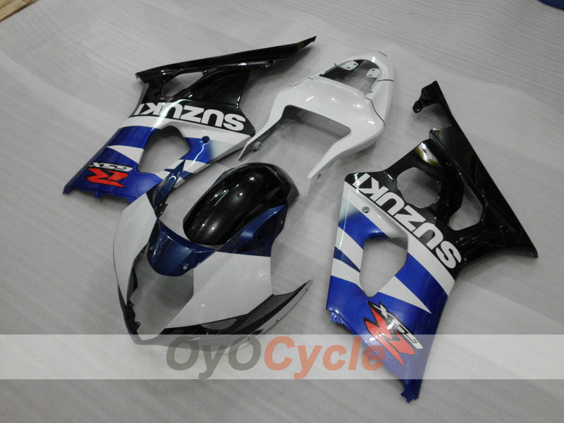 Injection Fairing kit for 03-04 GSX R1000 - Blue, White, Black - Factory Style #OYO87905496 Secondary image