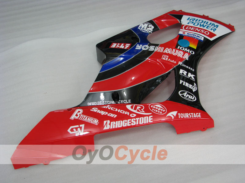 Left & Right Side Fairing For Suzuki 03-04 GSXR1000 #OYO87910522
