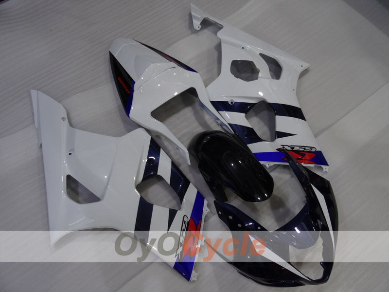 Injection Fairing kit for 03-04 GSX R1000 - Blue, Black - Factory Style #OYO87905499 Main image