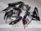 Injection Fairing kit for 05-06 GSX R1000 - Black, Silver - Factory Style #OYO87905517